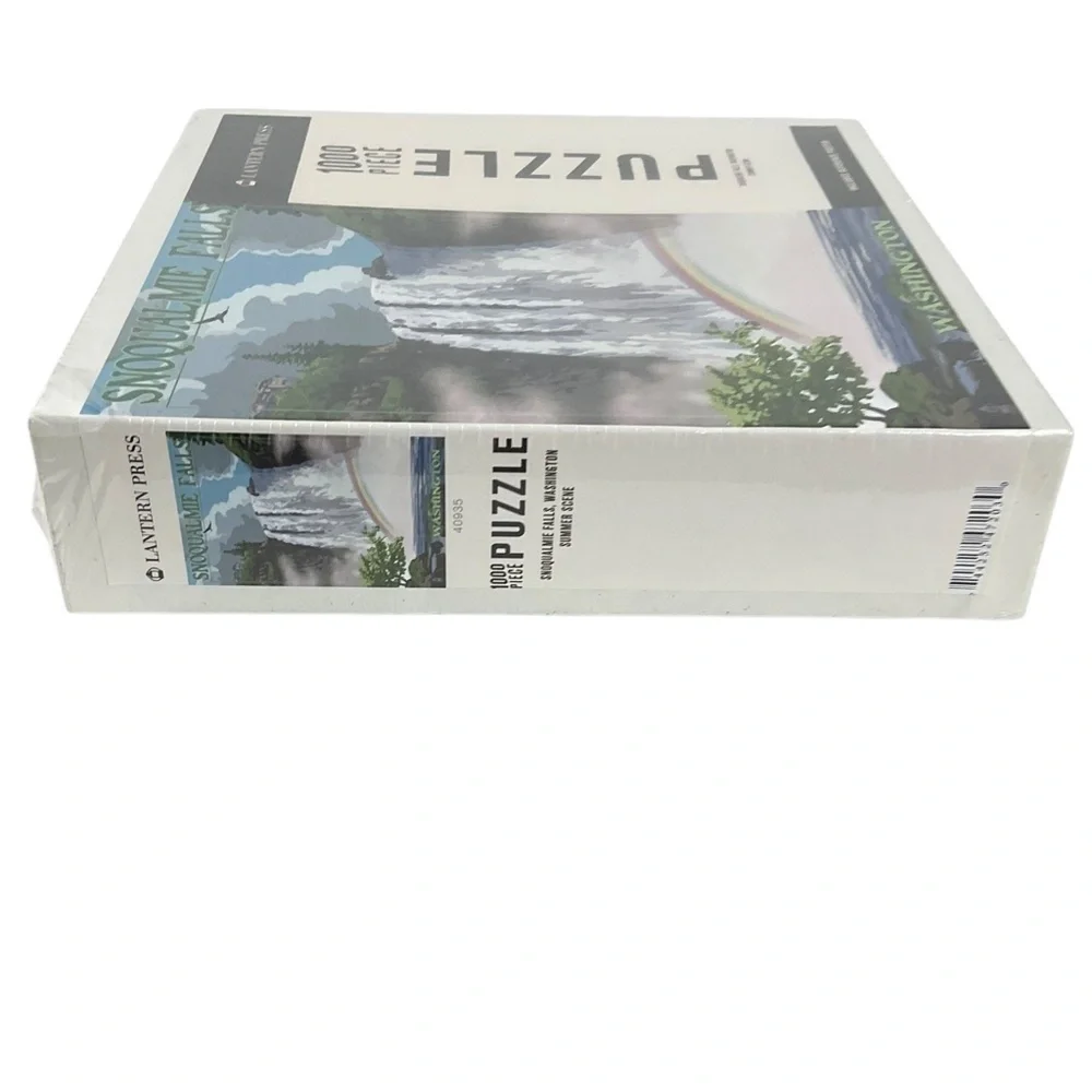 Lantern Press Snoqualmie Falls 1000 Piece Puzzle USA NEW sealed